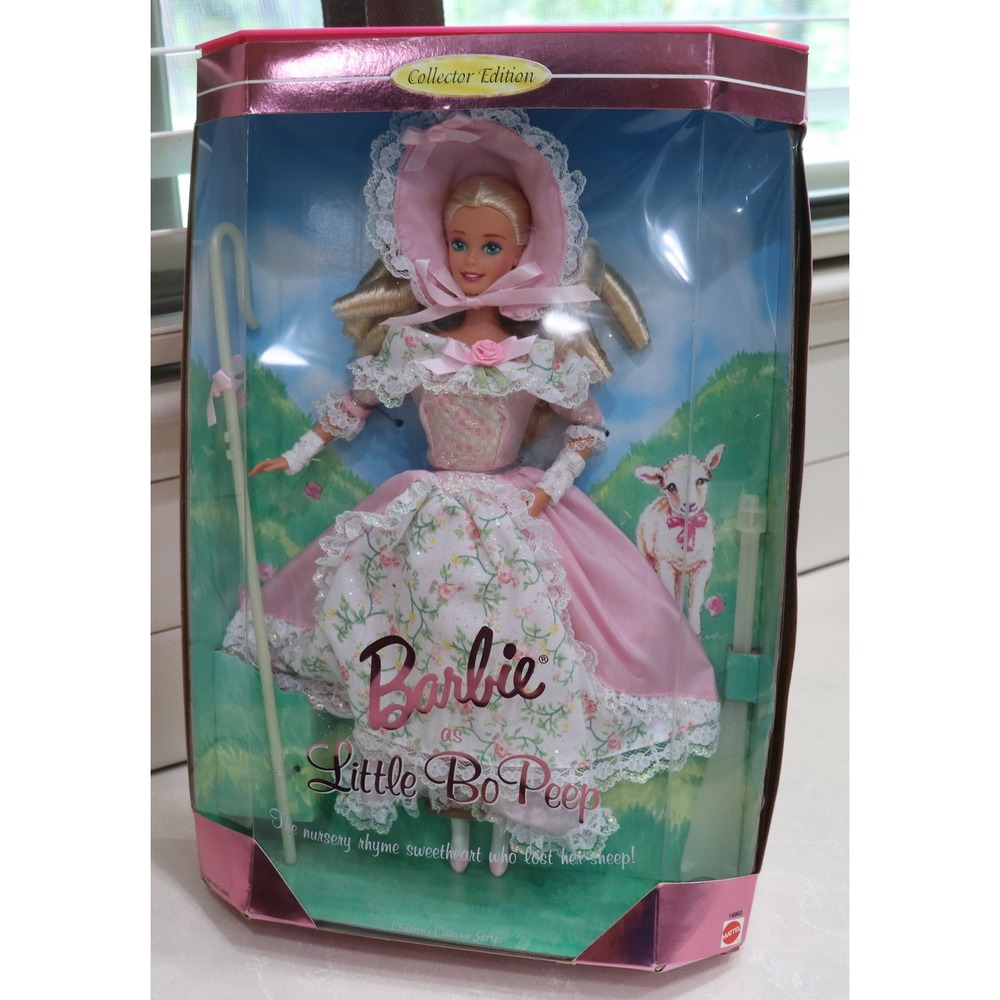 Barbie as Little Bo Peep Childrens Collector Series Doll 1999 Mattel 14960 Pink